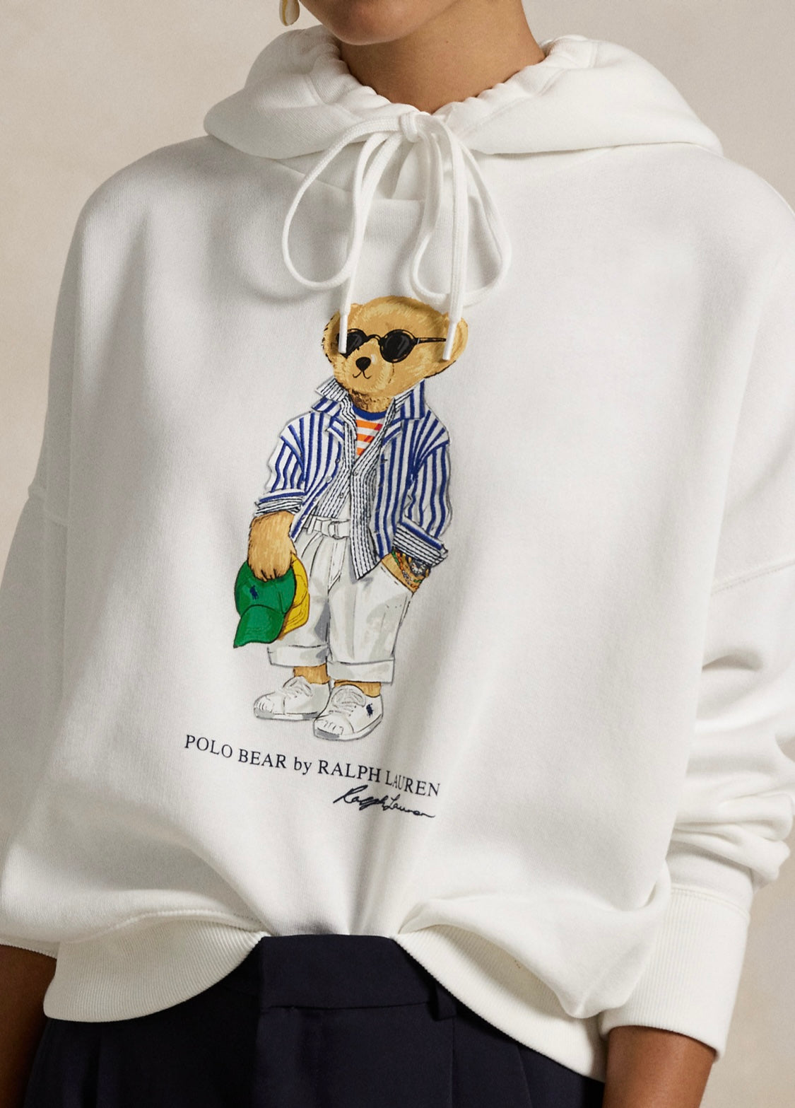 Polo Bear Fleece Hoodie