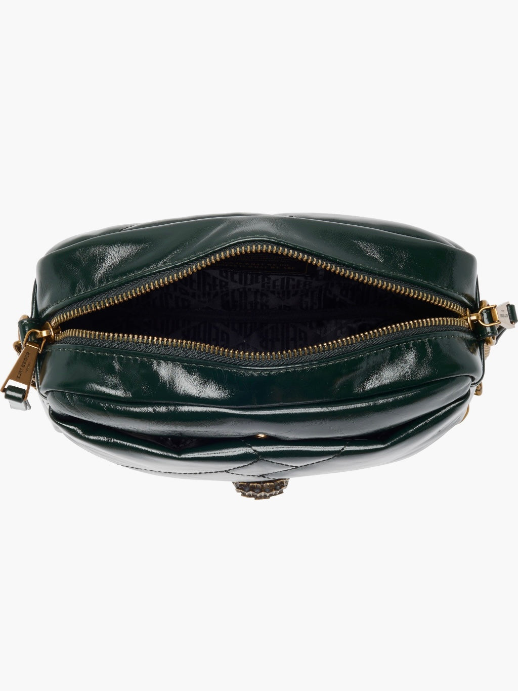 Kurt Geiger small kensington camera bag/Open Green