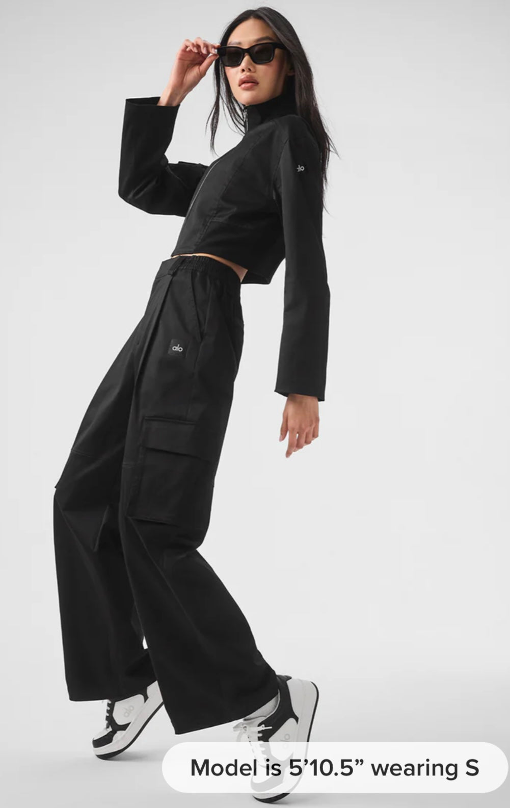 High-Waist Night Out Cargo Trouser