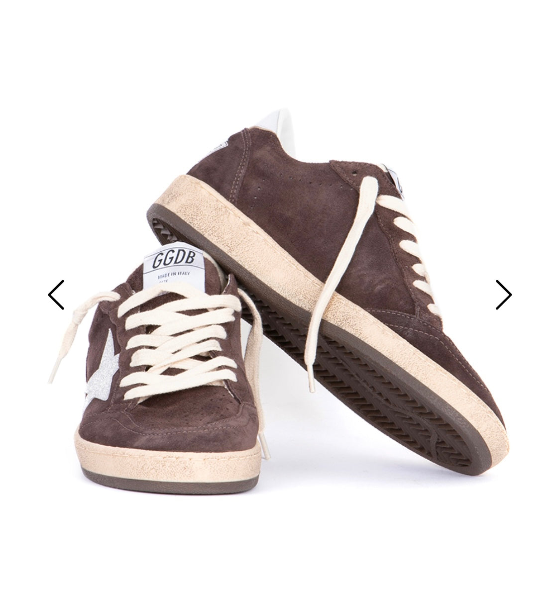 GOLDEN GOOSE
ANTRACITE SUEDE BALLSTAR
