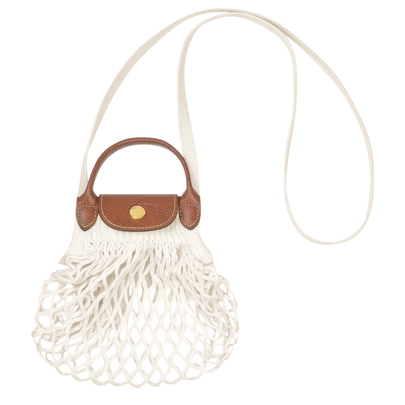 LE PLIAGE FILET XS MESH BAG ECRU
