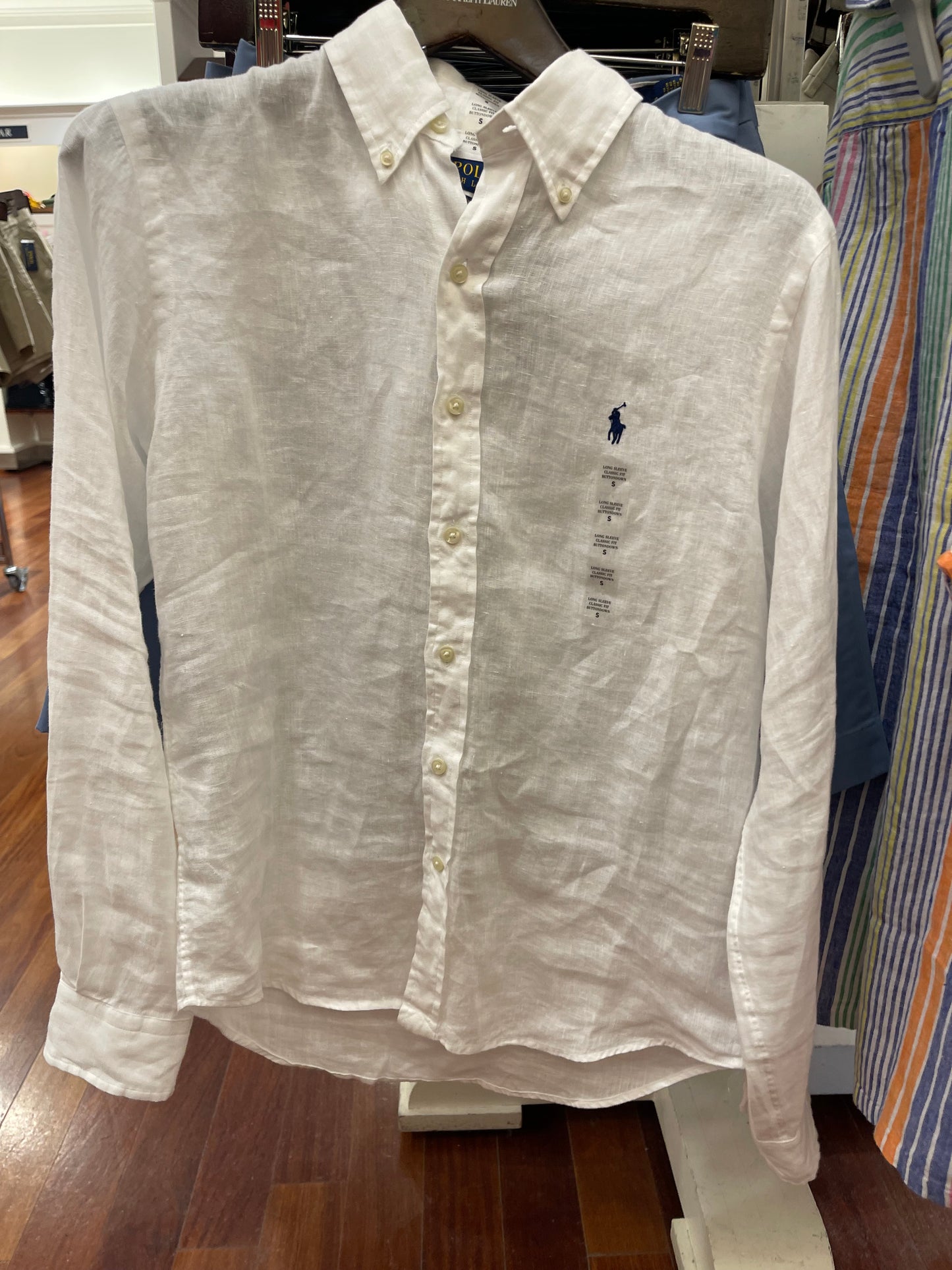 Ralph Lauren Erkek Keten Gomlek