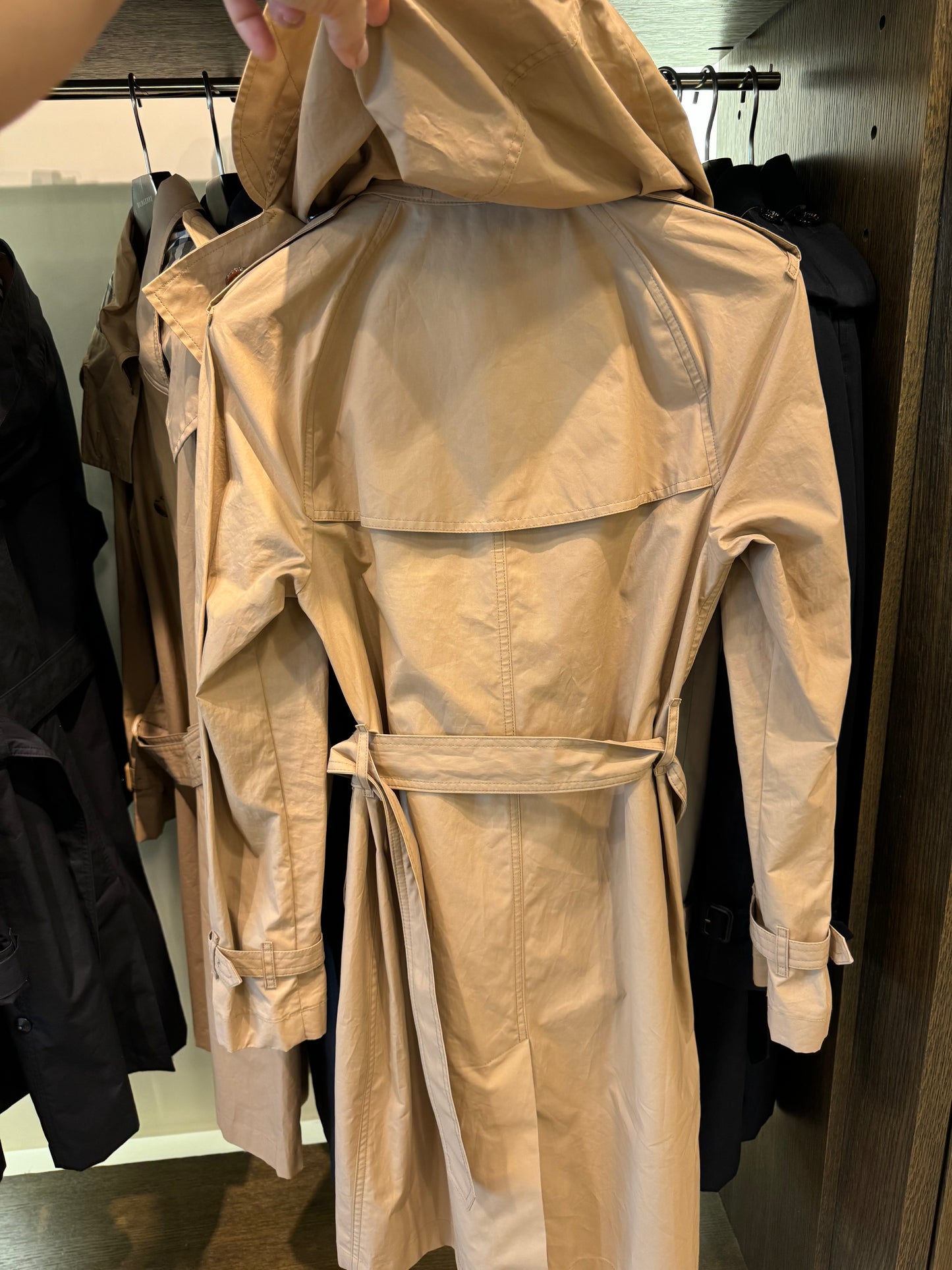 Kapüşonlu Bayan Trench Coat RENKLER➡️