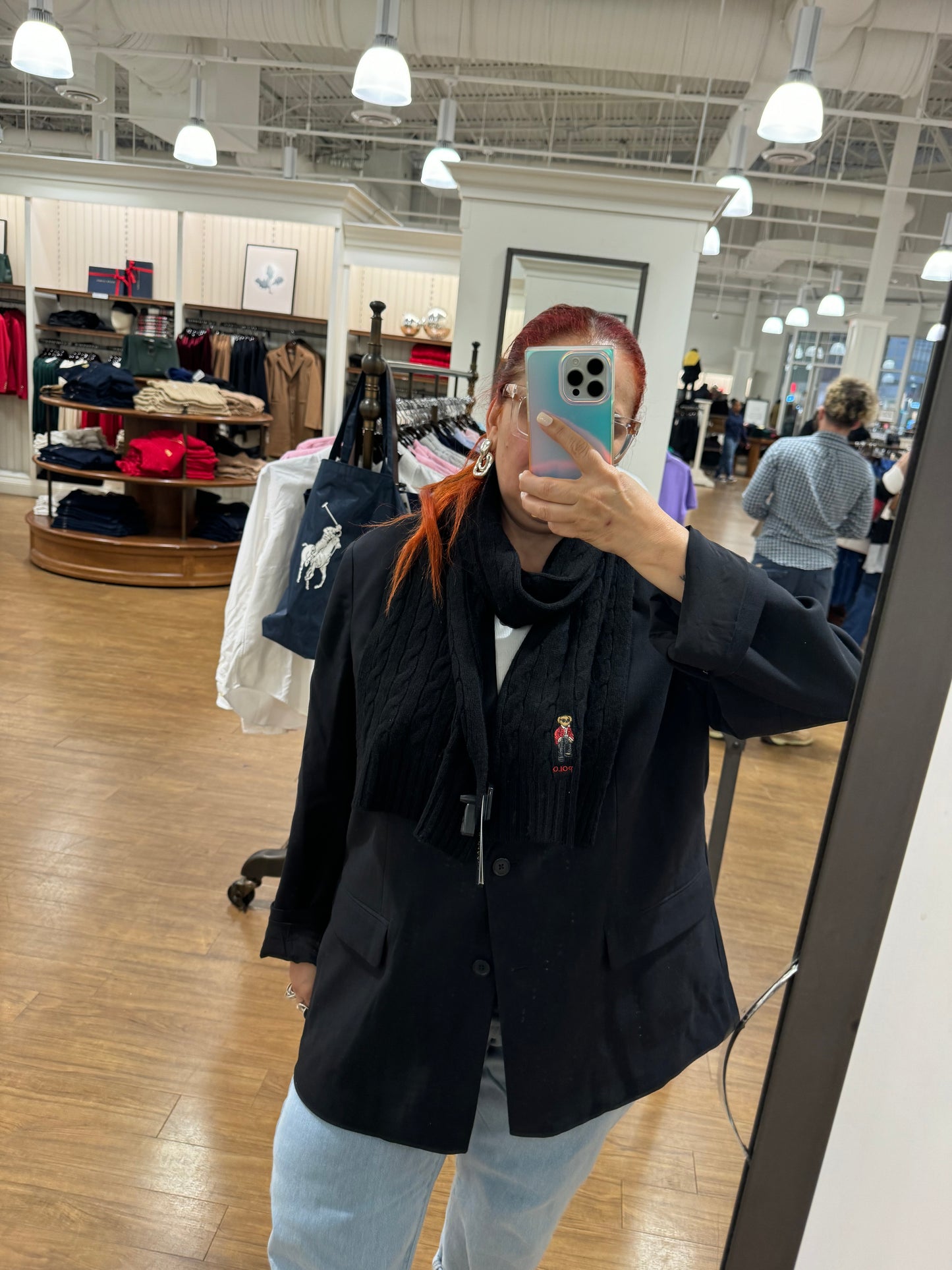 Ralph Lauren yün atkı