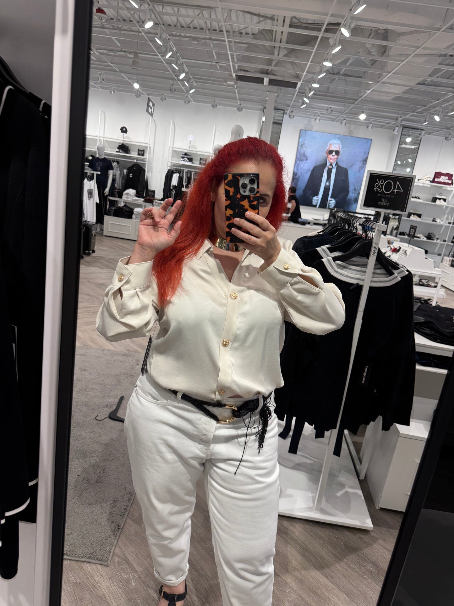 Karl Lagerfeld gömlek