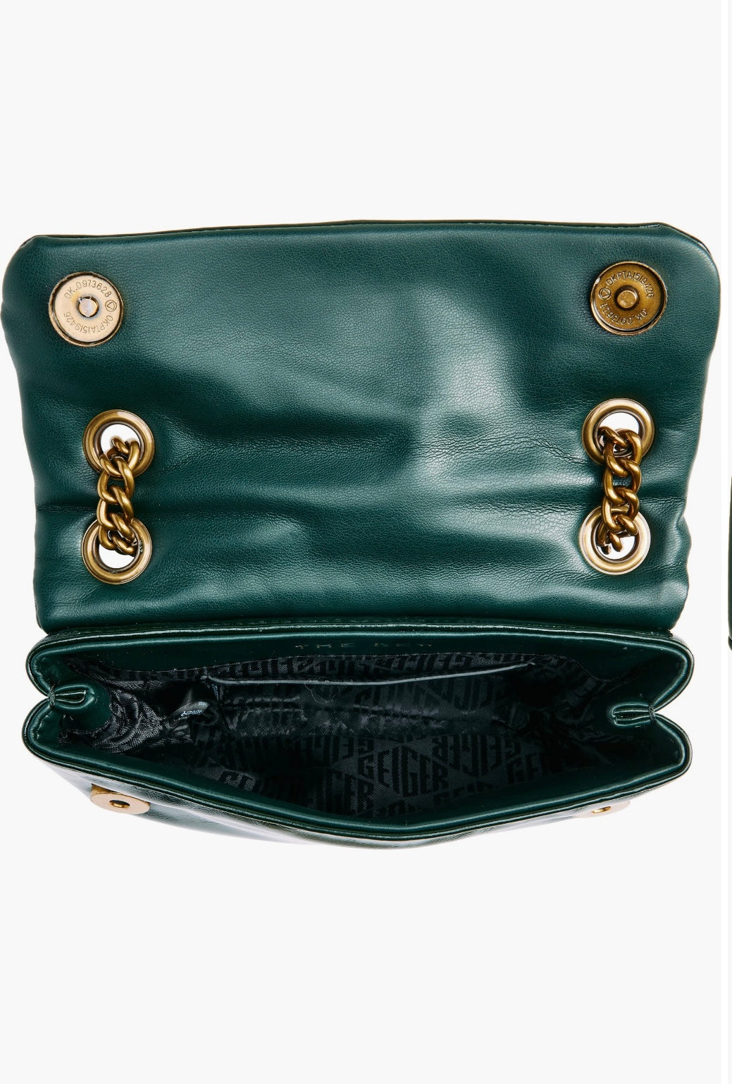Kurt Geiger mini kensington leather bag/Open Green