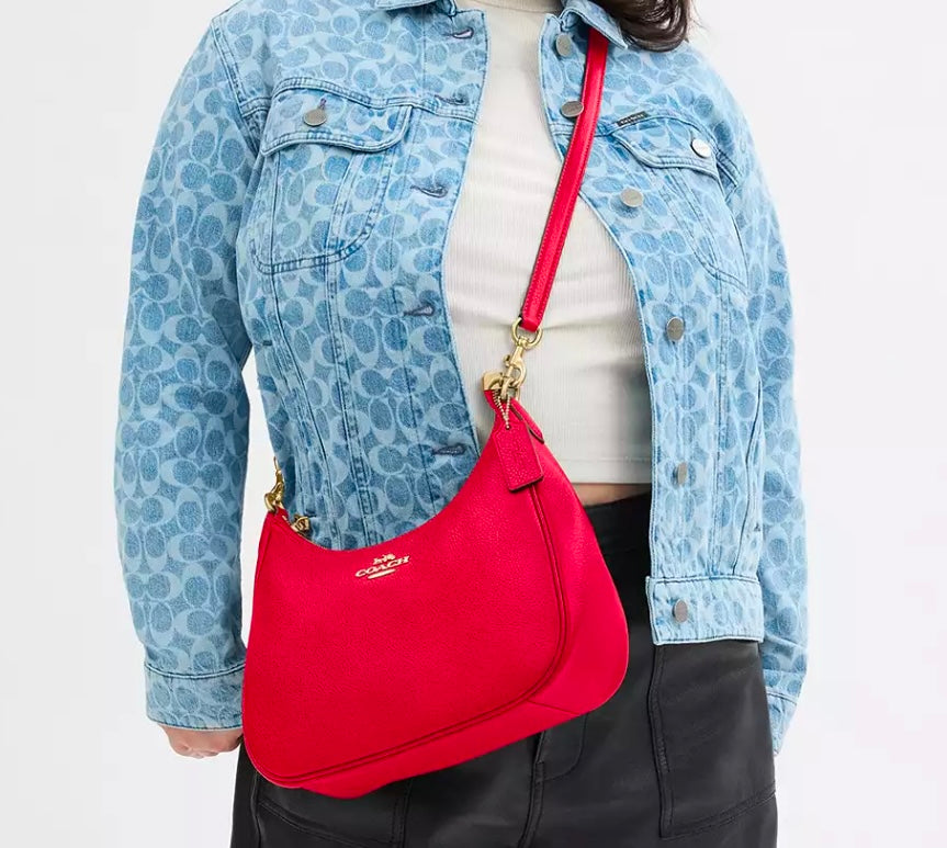 Teri Hobo Bag Düz Renkler➡️