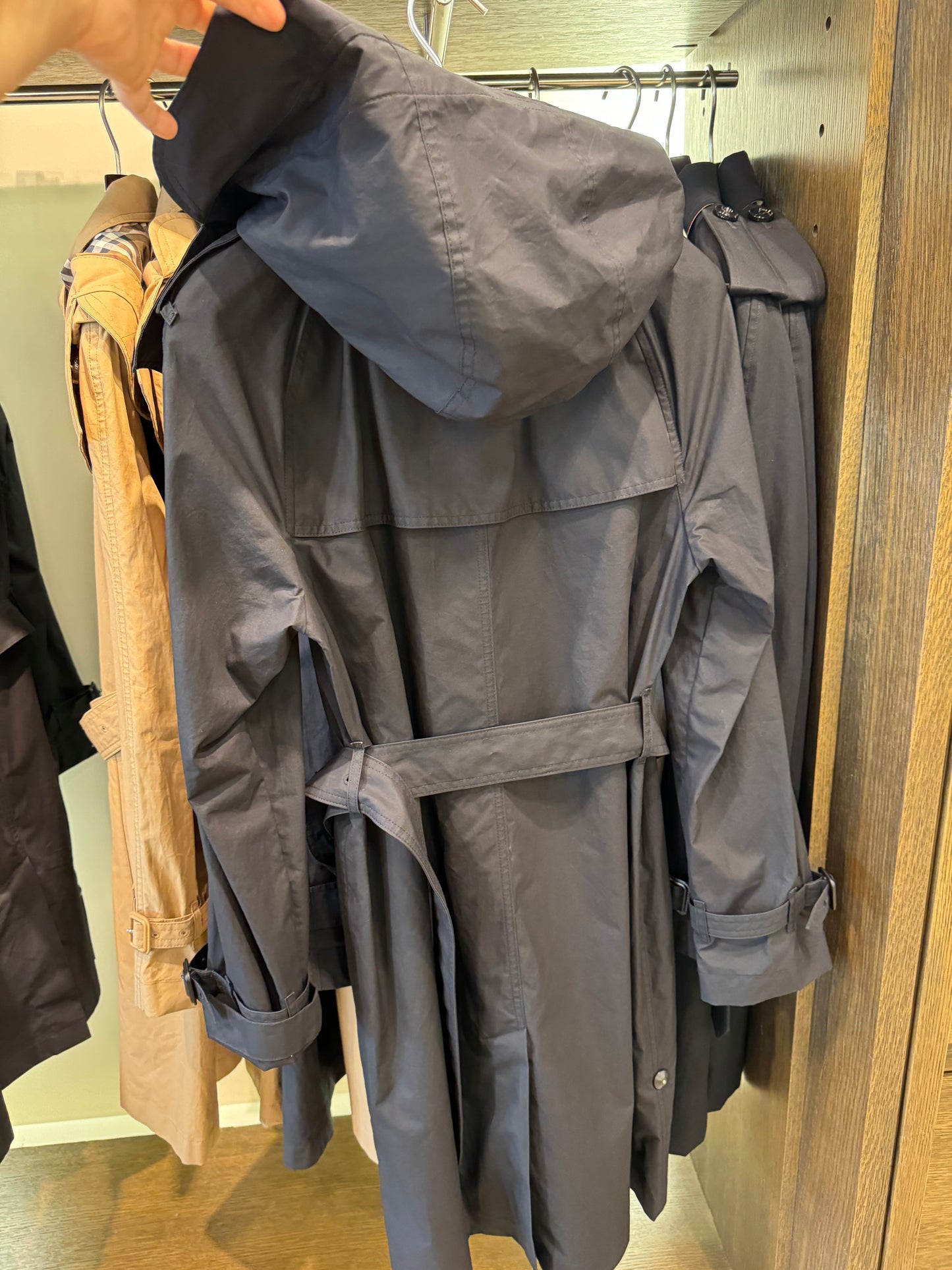 Kapüşonlu Bayan Trench Coat RENKLER➡️
