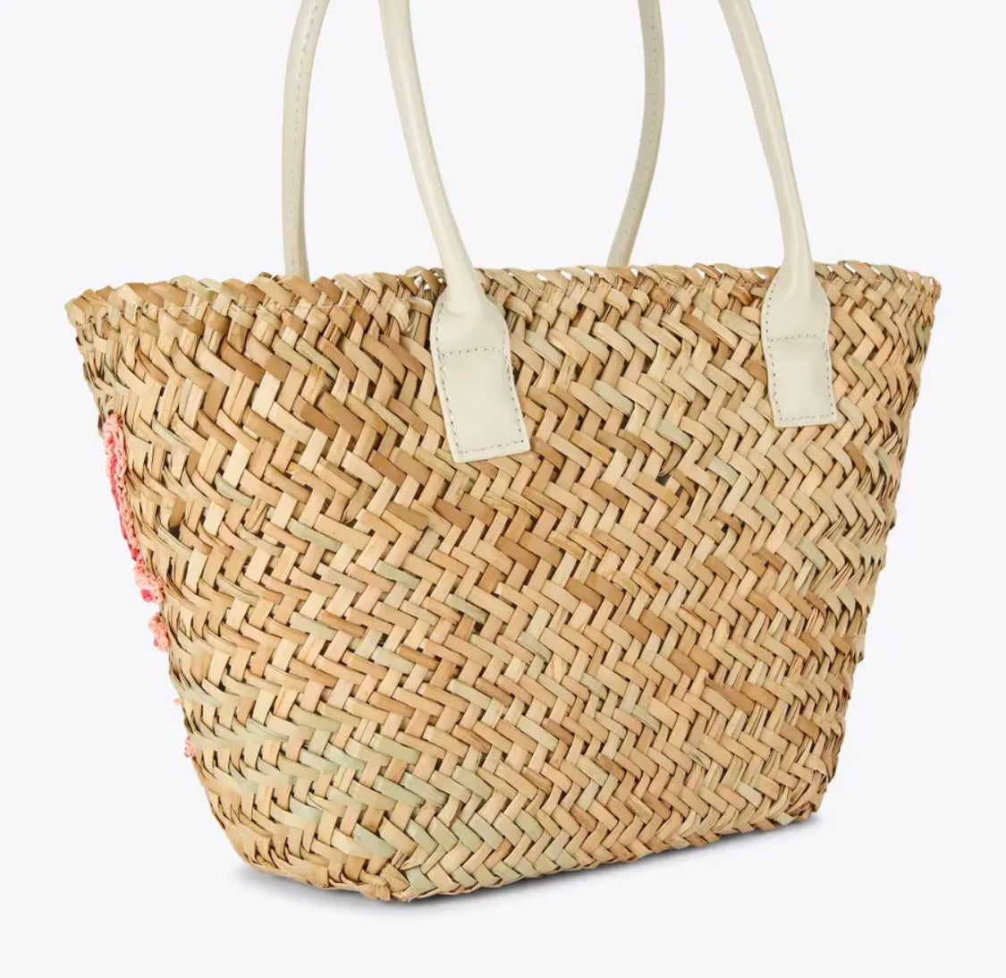 KENSINGTON STRAW BASKET BAG