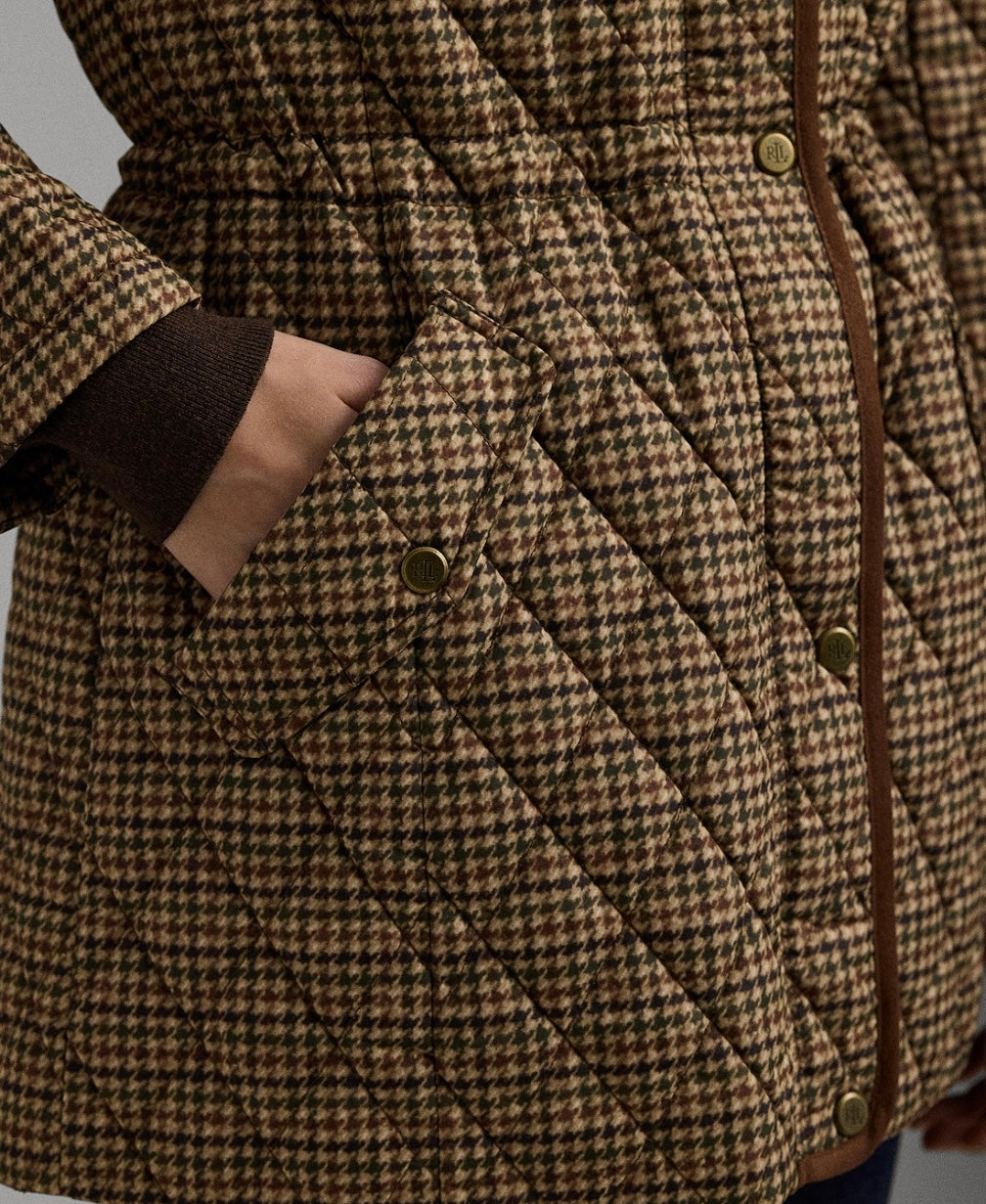 Women's Hooded Quilted Coat