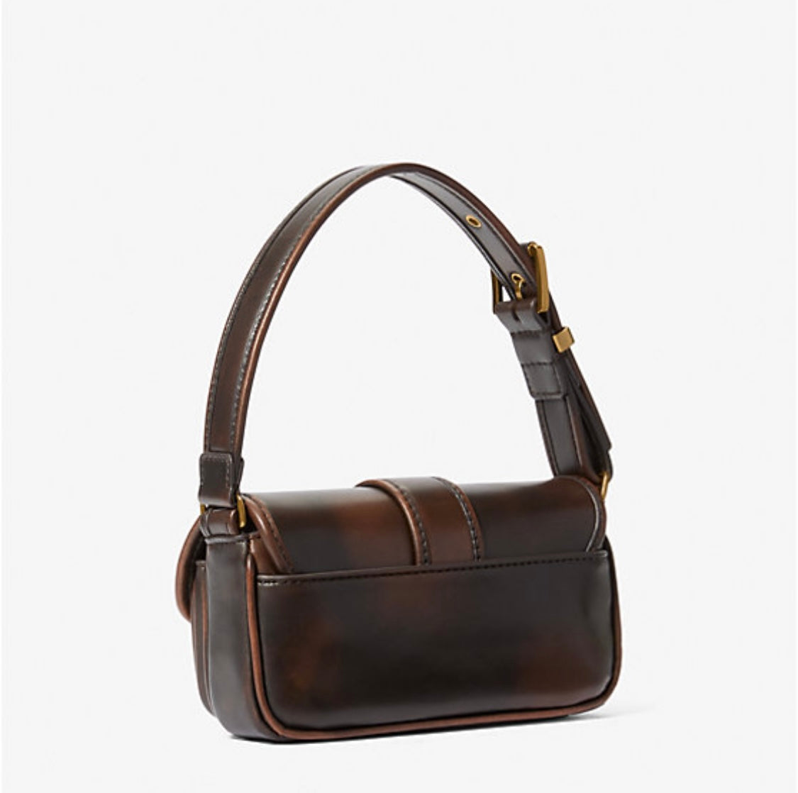 Colby Extra-Small Burnished Leather Shoulder Bag