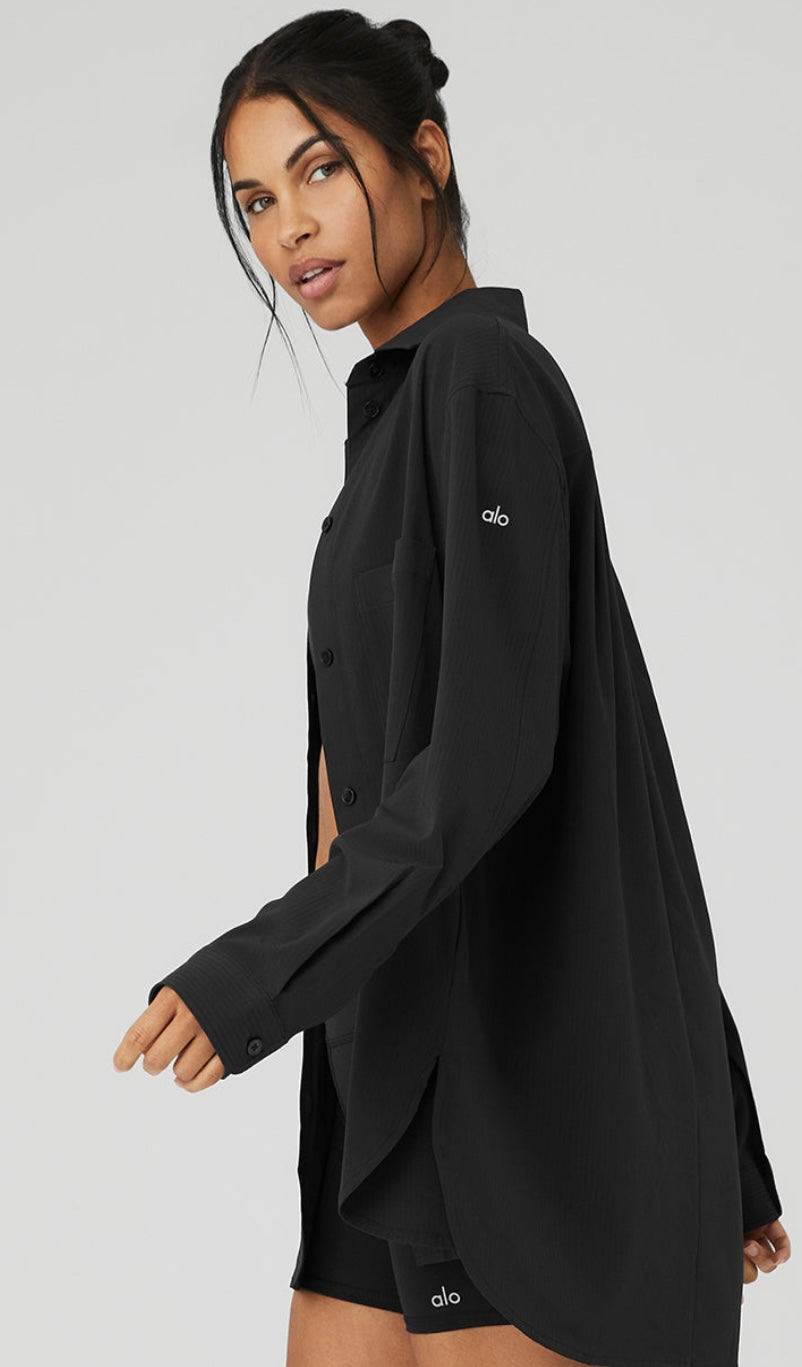 Dreamscape button down long sleeve