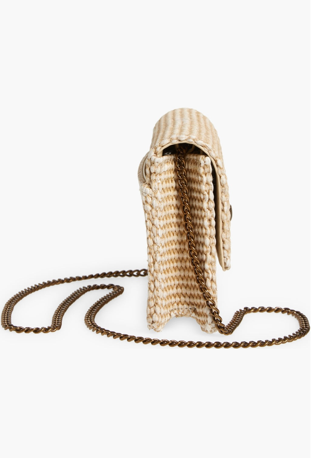 Kurt Geiger extra mini shore ditch crossbody / Beige