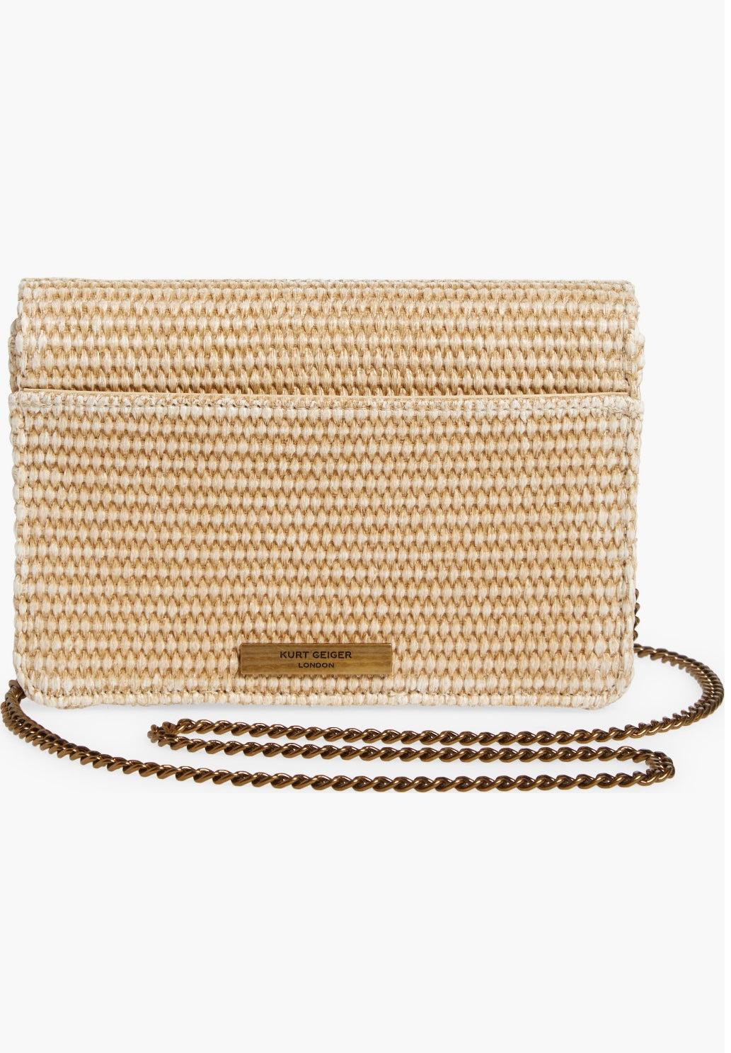 Kurt Geiger extra mini shore ditch crossbody / Beige