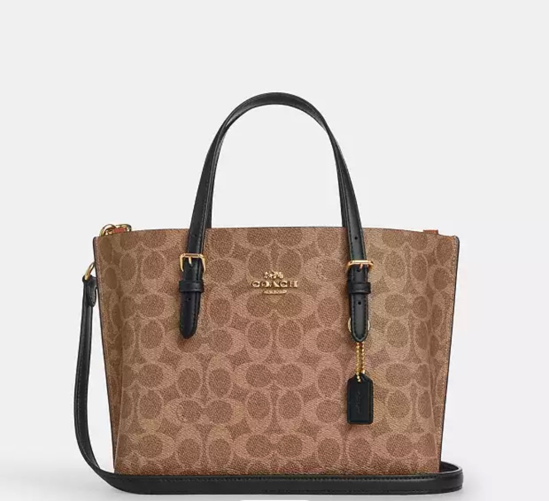 Mollie Tote Bag 25 In Signature Canvas Renkler➡️