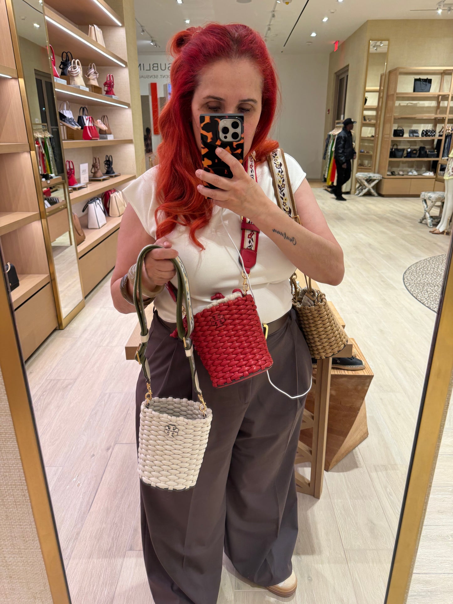 Mini bucket bag