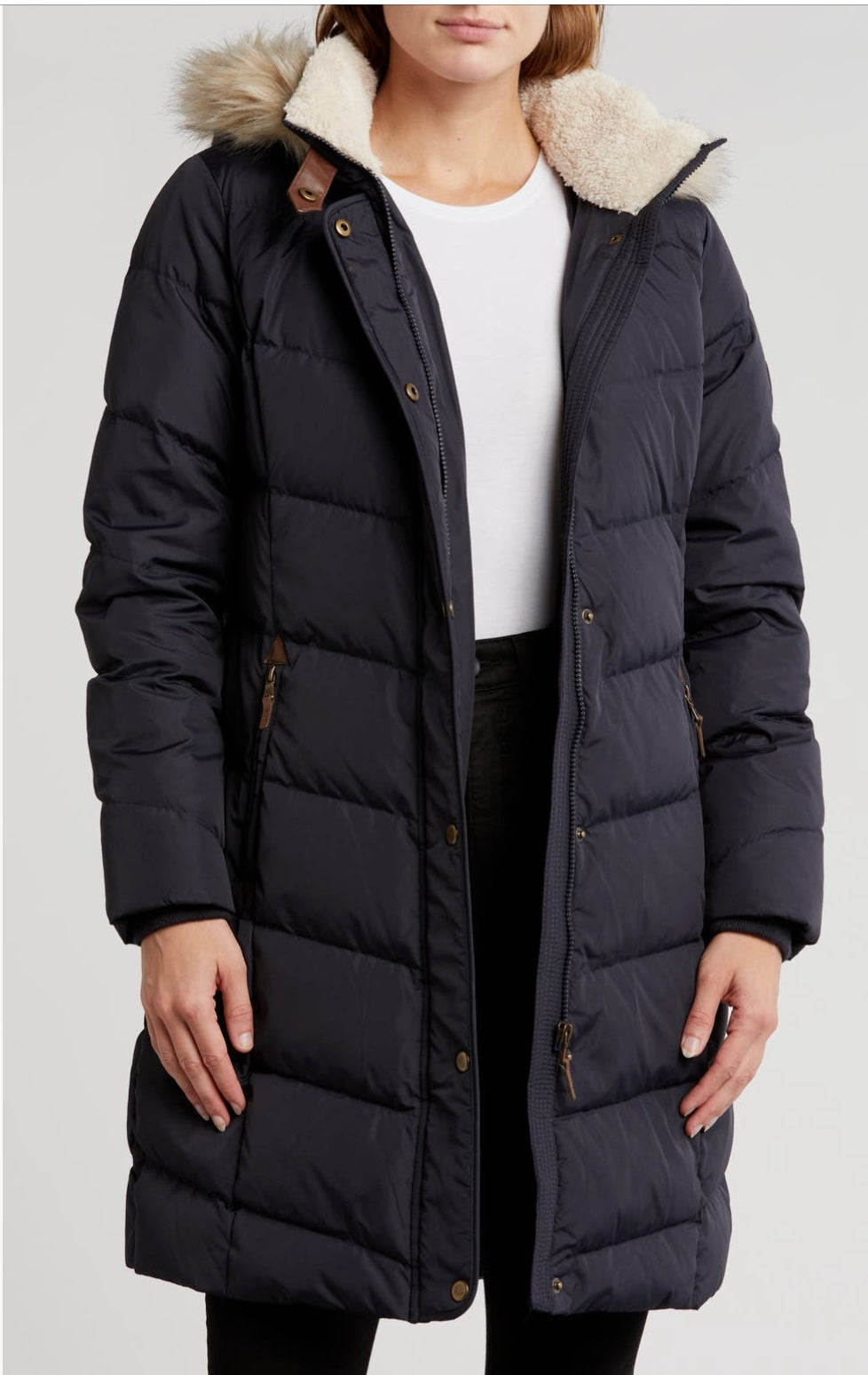Ralph Lauren Hooded puffer coat
