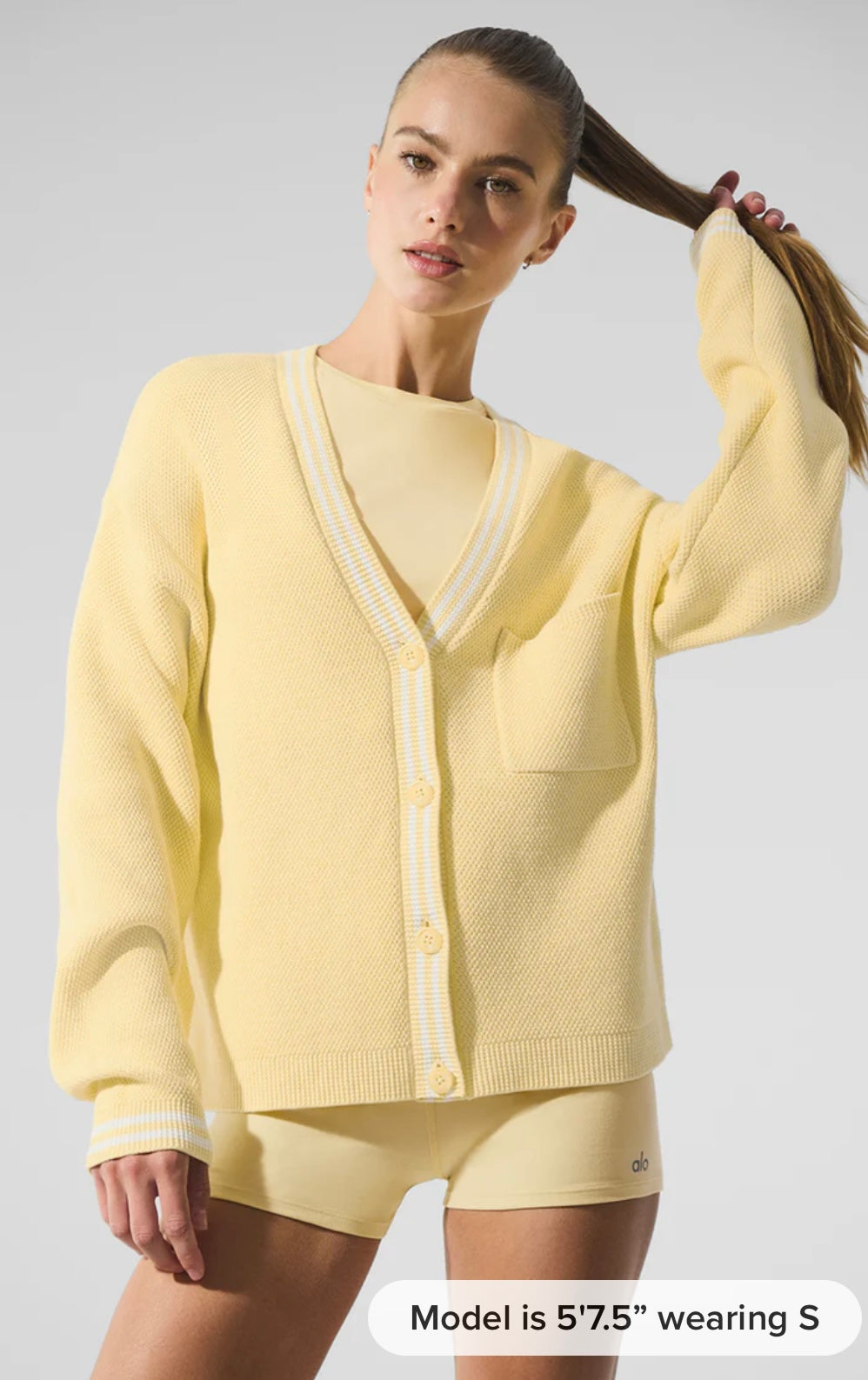 Tennis club sweater knit cardigan Renkler➡️