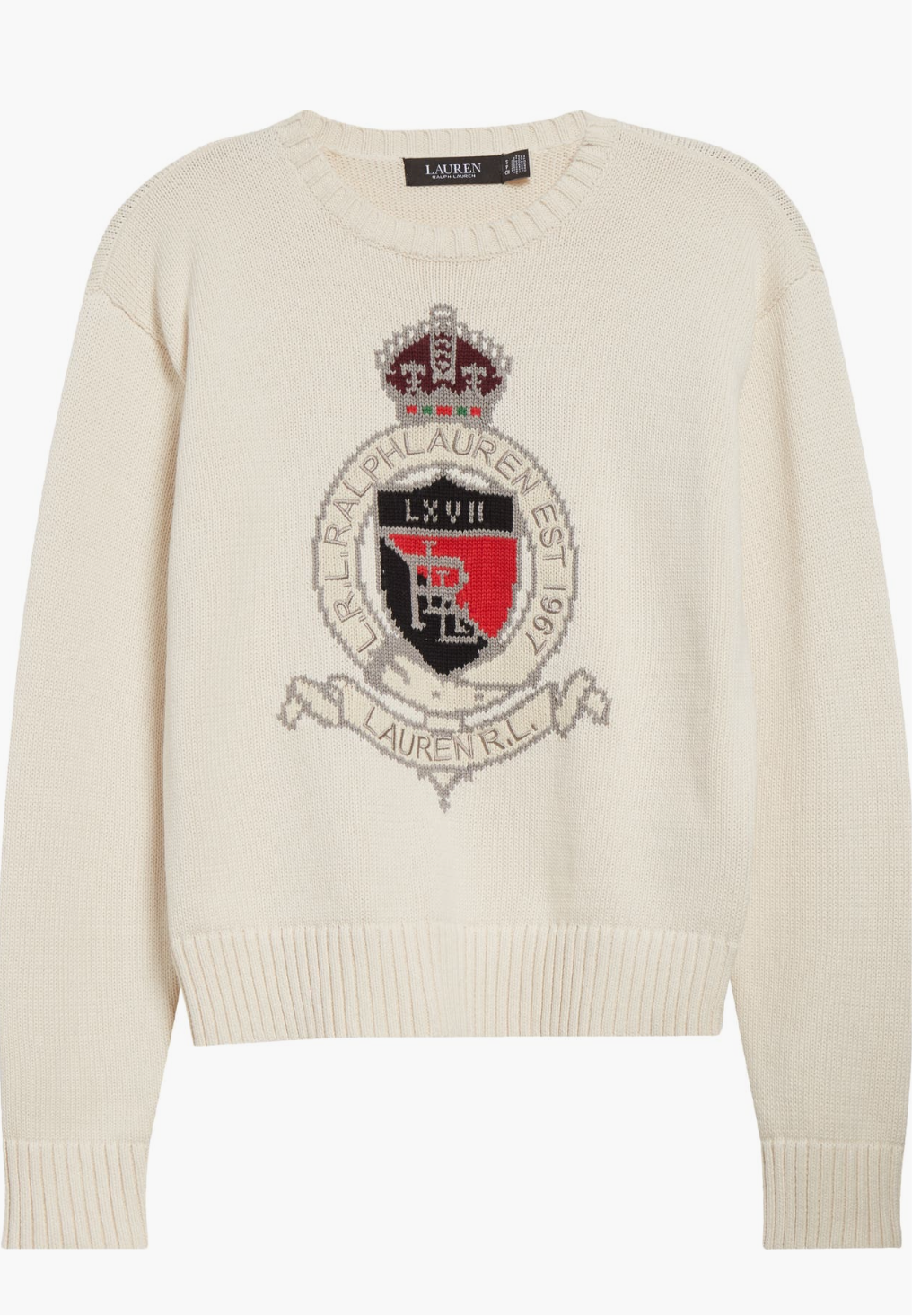 Ralph Lauren Logo koton kazak