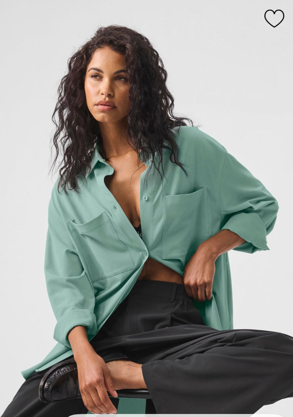 Dreamscape button down long sleeve