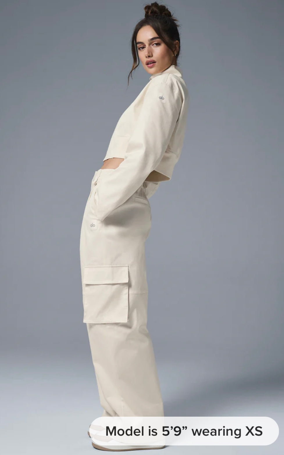 High-Waist Night Out Cargo Trouser