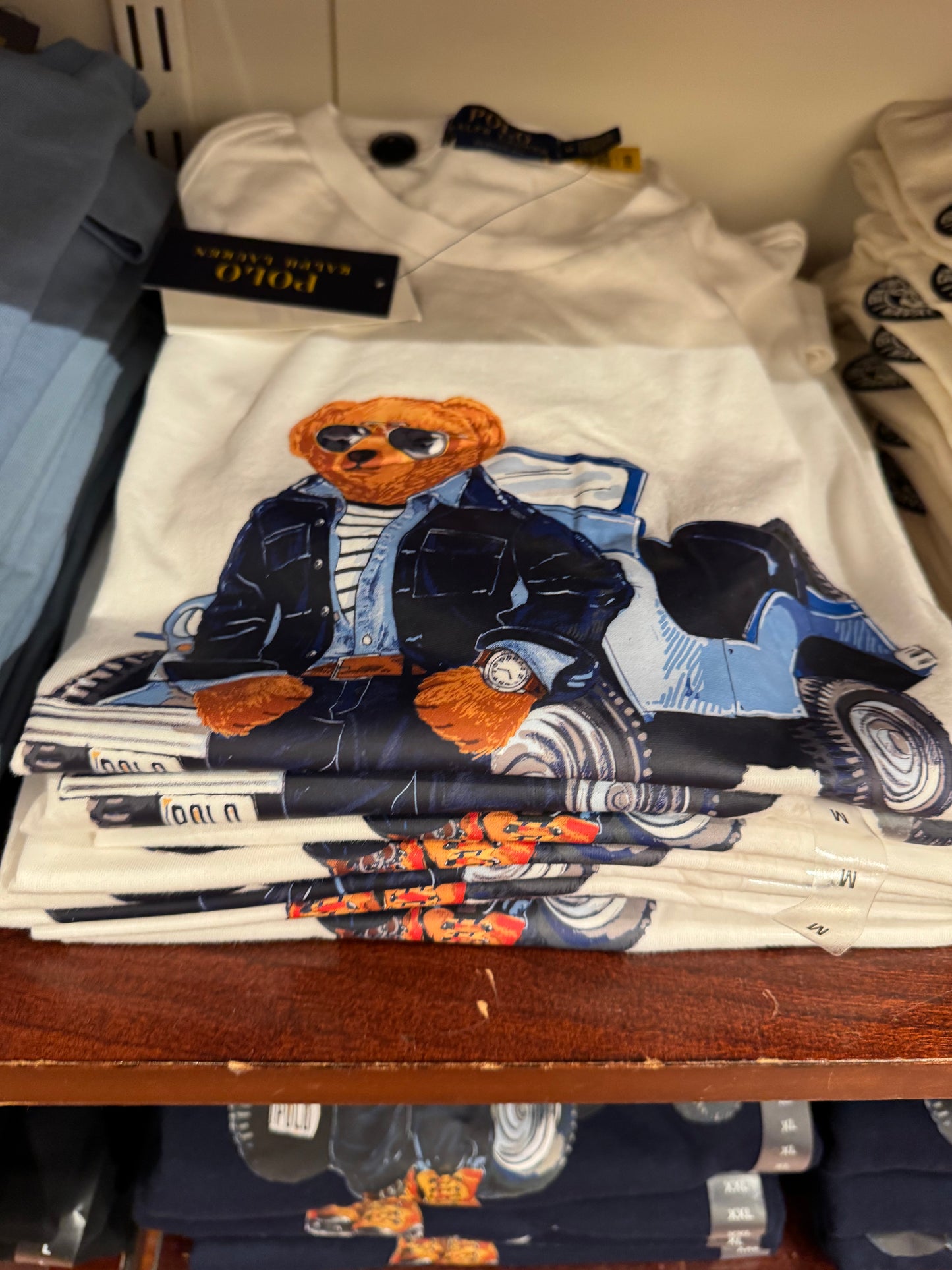 Erkek ayıcıklı koton tshirt