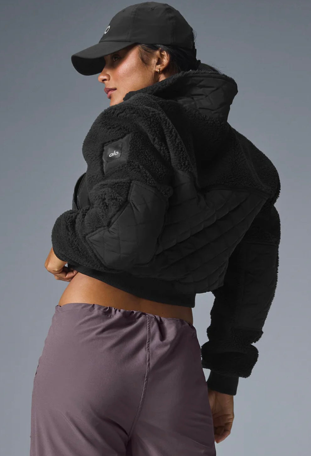 Sherpa Edge bomber jacket