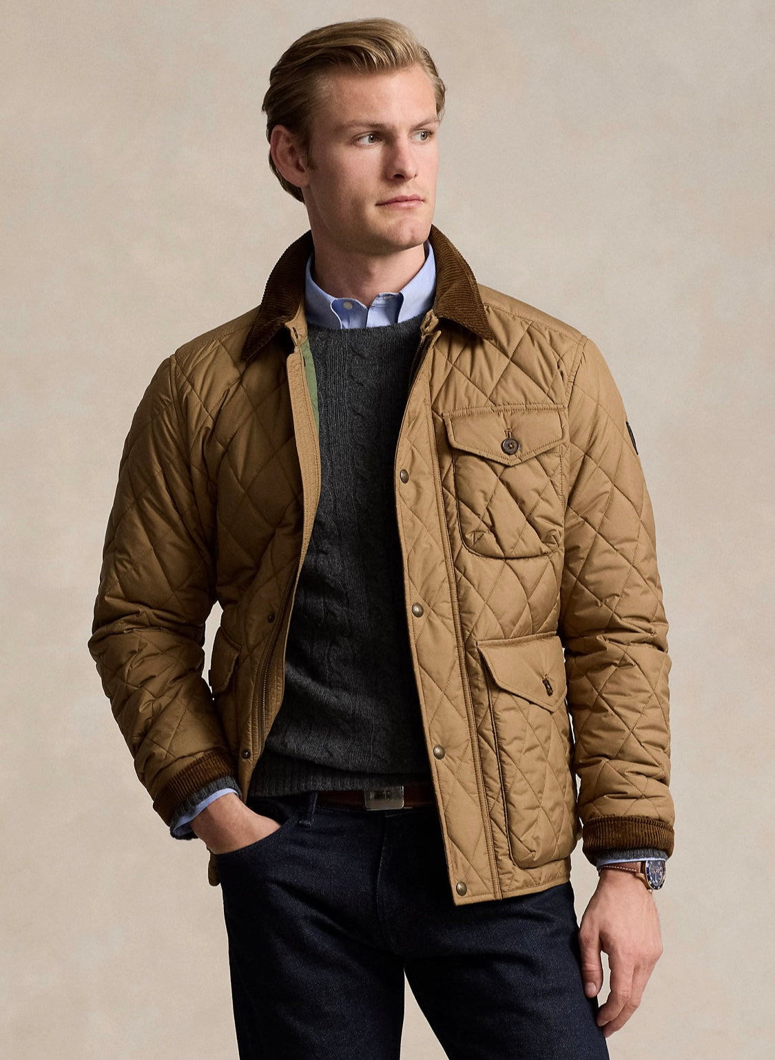 Ralph Lauren kapitone mont