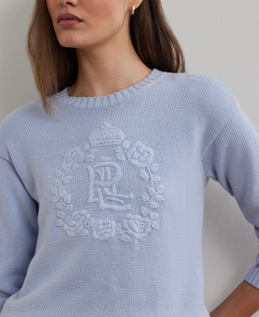 Ralph Lauren arma işlemeli kazak