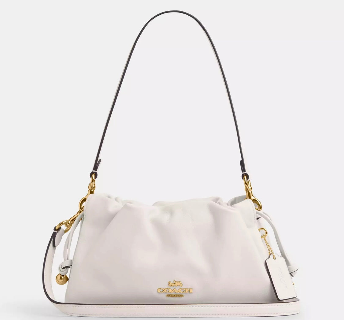Faye Shoulder Bag With Ruching Renkler➡️