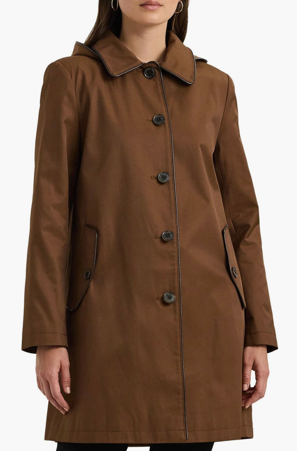 Ralph Lauren trench coat Terracotta