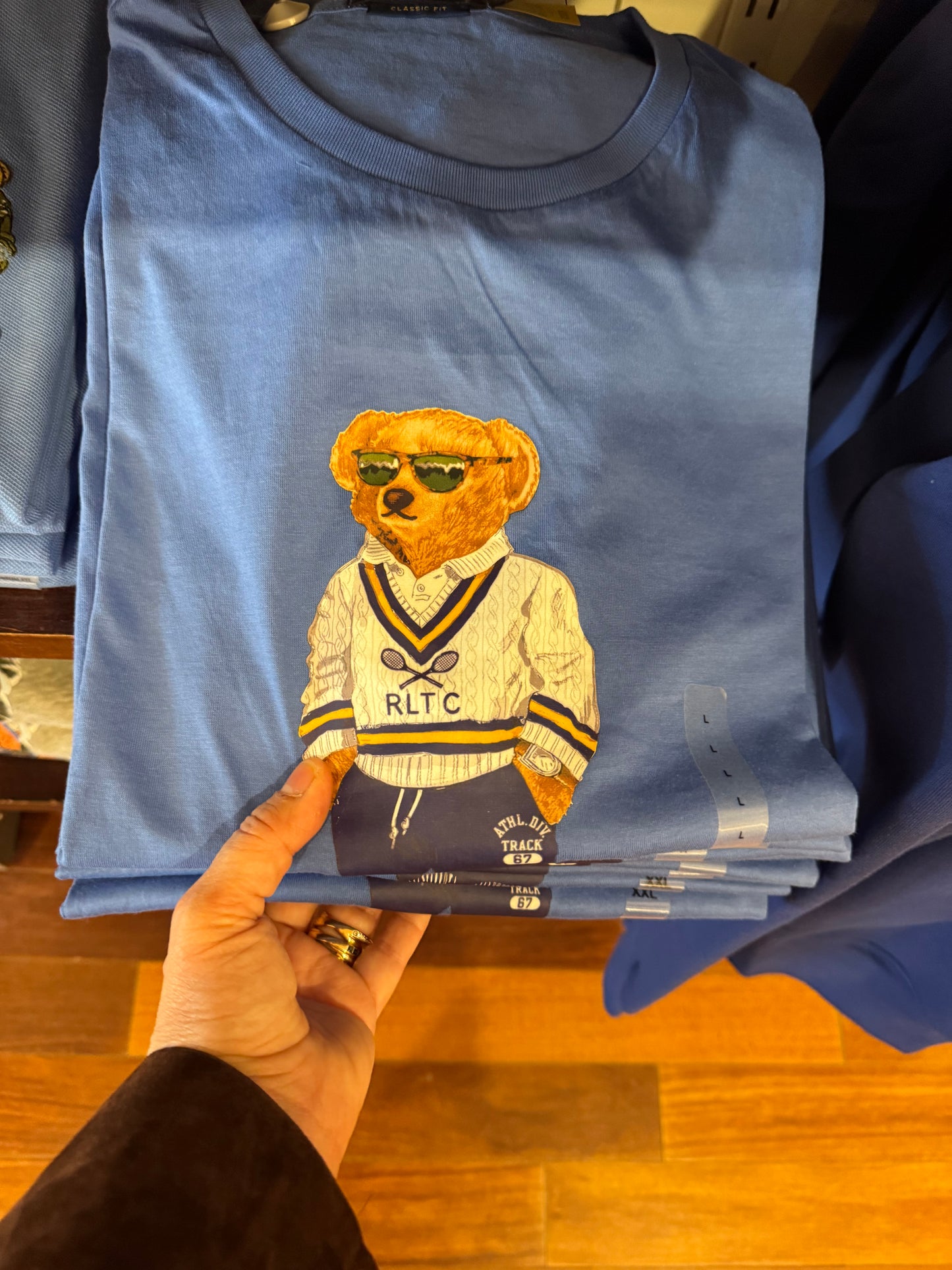Erkek ayıcıklı koton tshirt