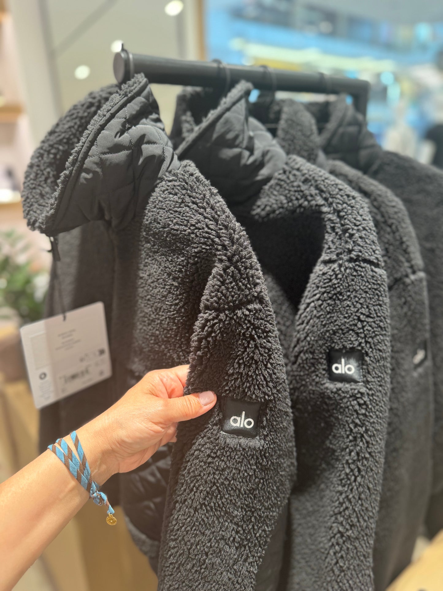 Sherpa Edge bomber jacket