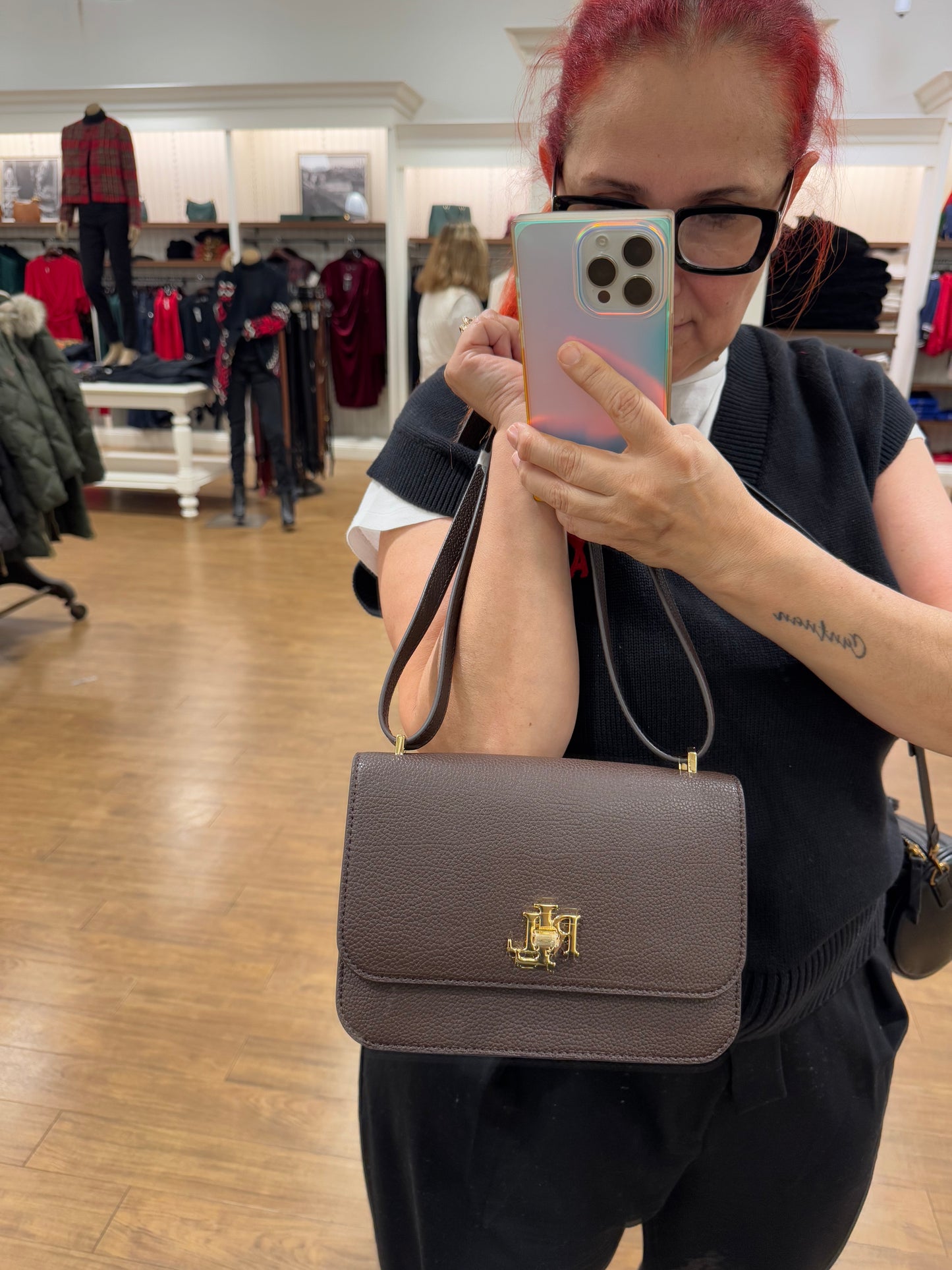 Ralph Lauren omuz/crossbody çanta
