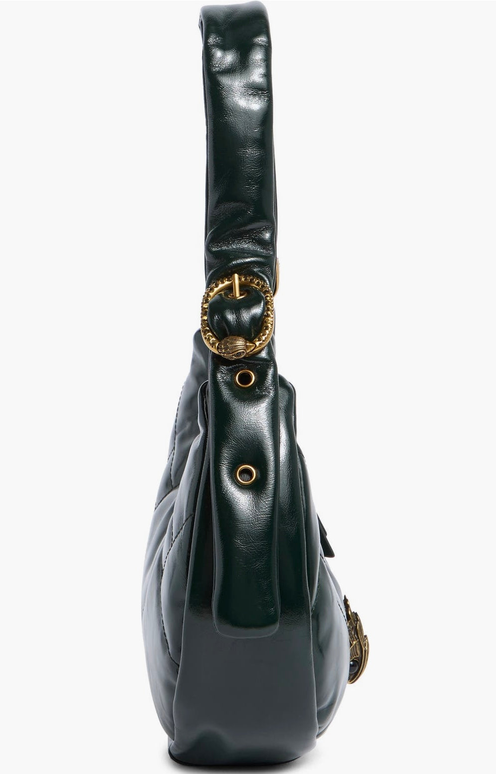 Kurt Geiger small kensington puff hobo bag/ Yeşil