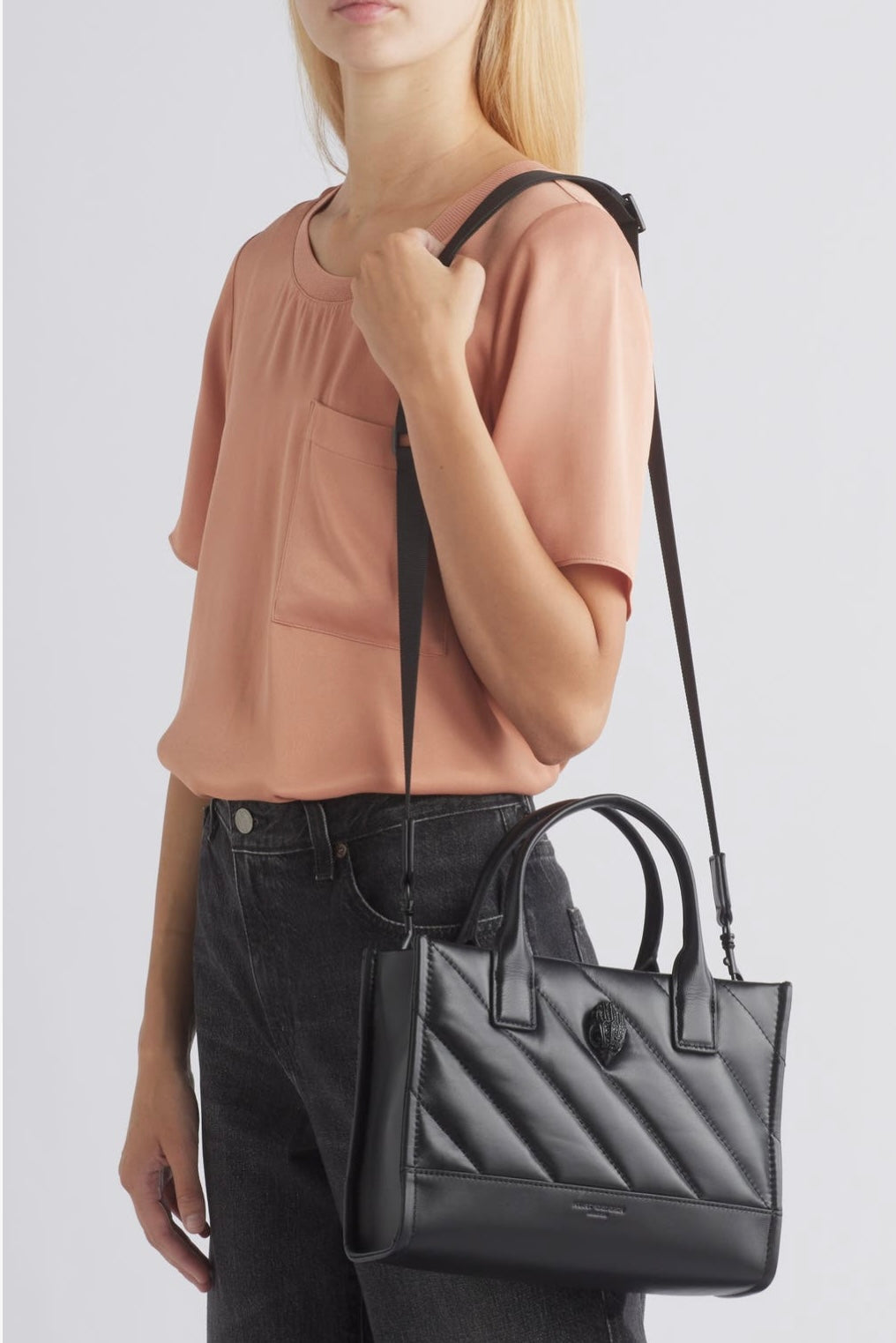 Kurt Geiger small soho Quilted Leather crossbody