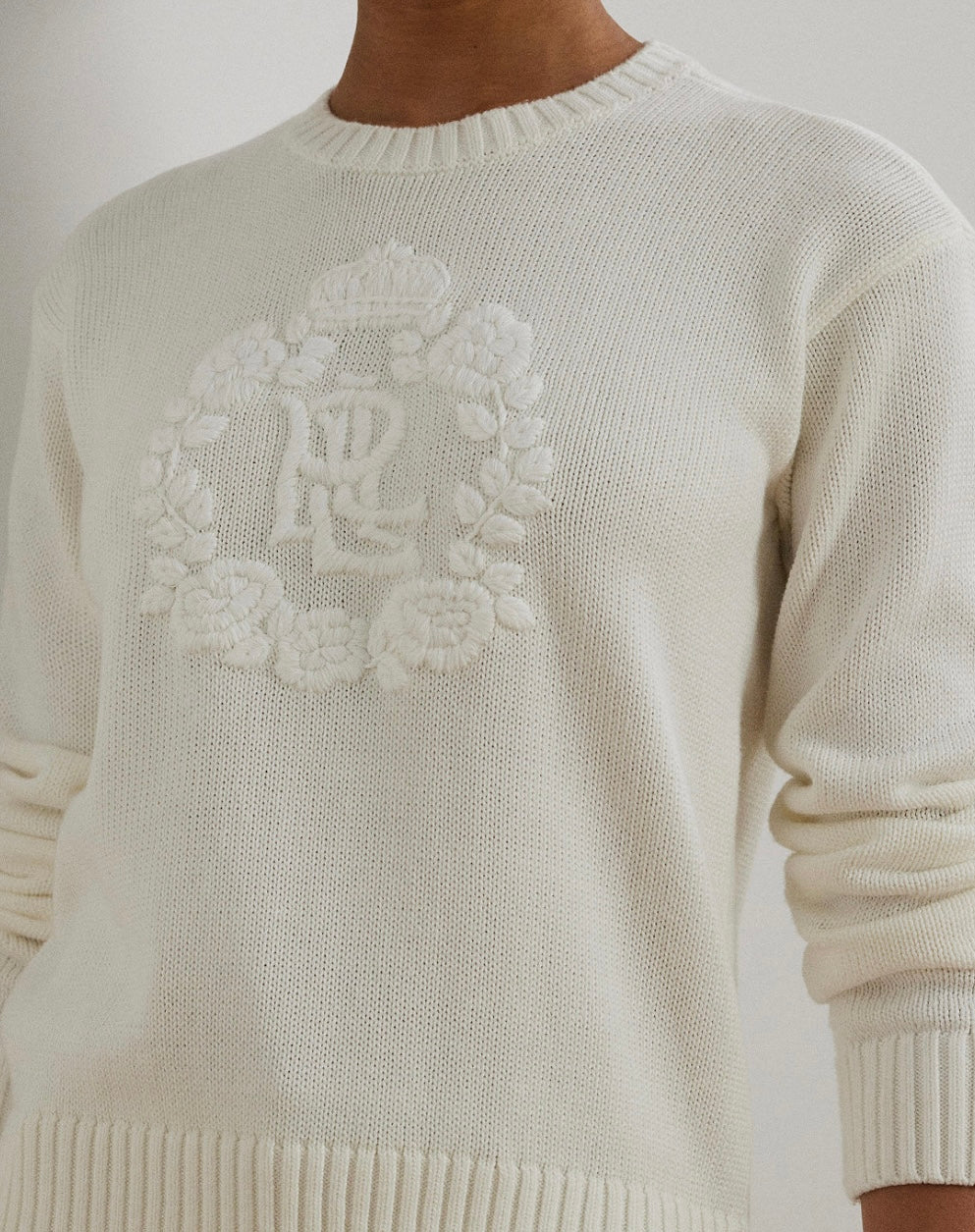 Ralph Lauren arma işlemeli kazak