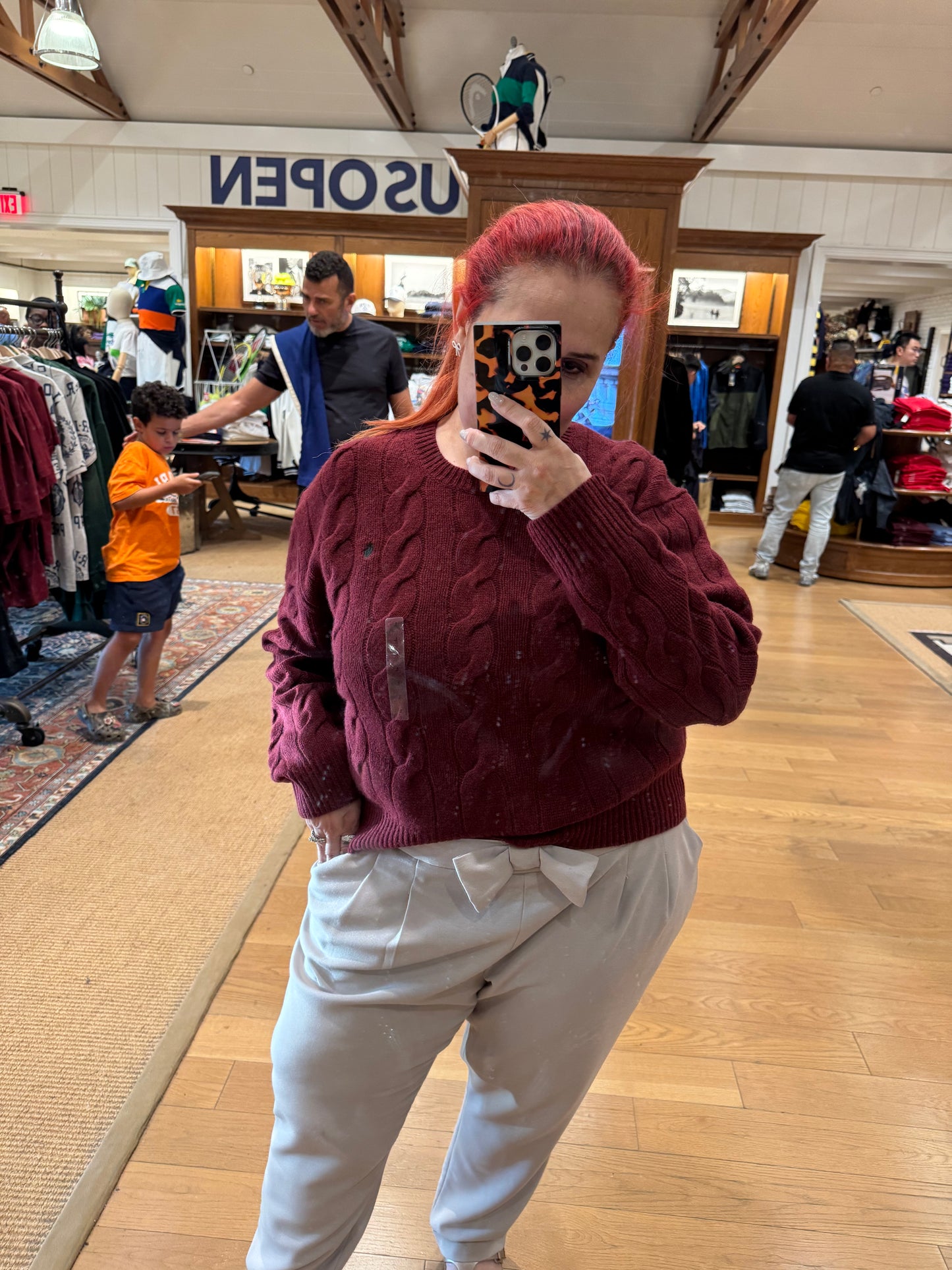 Ralph lauren yün+cashmere kazak
