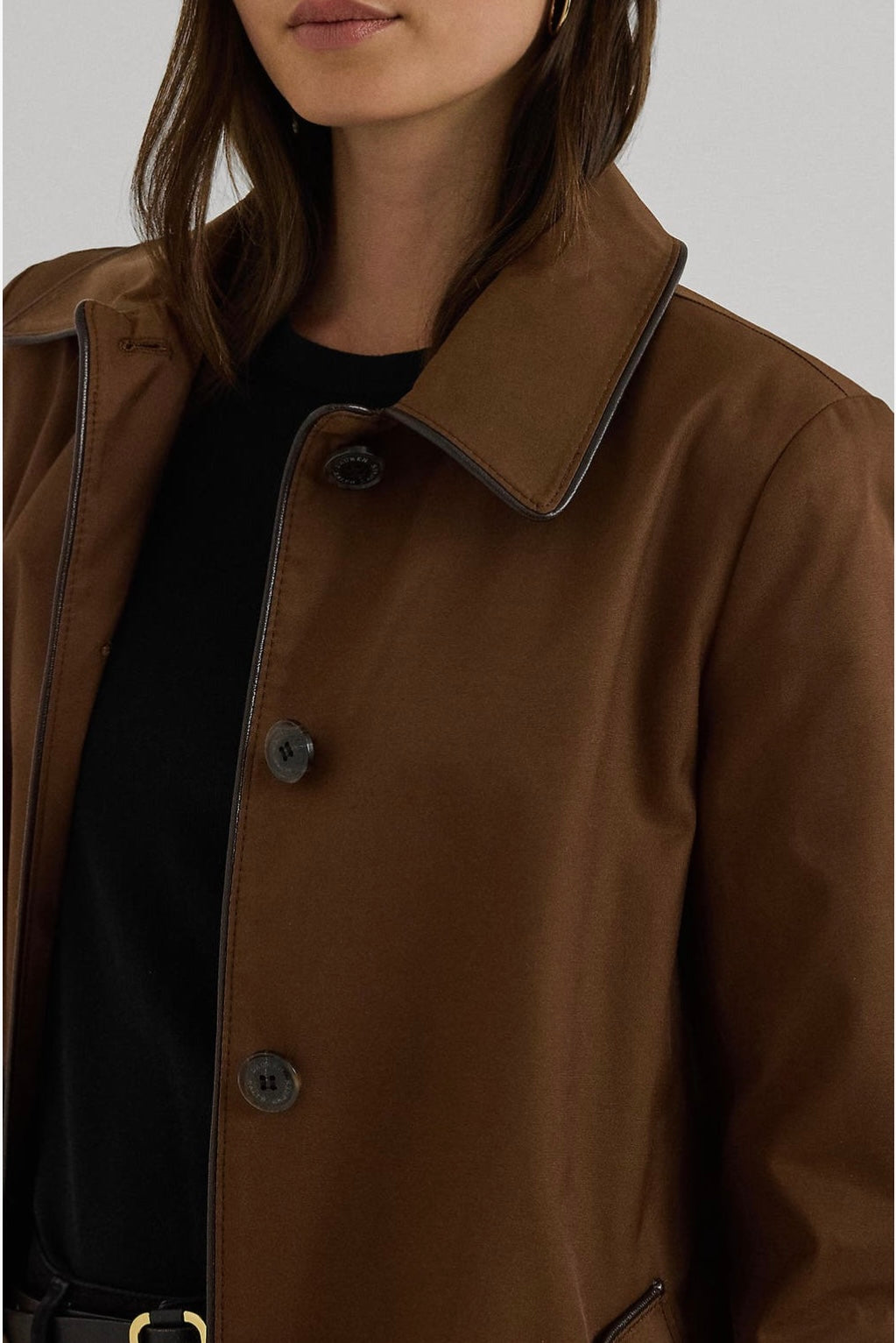Ralph Lauren trench coat Terracotta