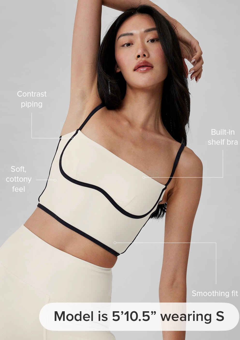 Airbrush streamlined Bra