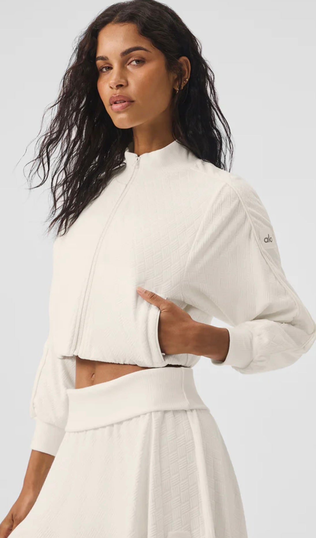 Cropped Doubles Only Full Zip Jacke