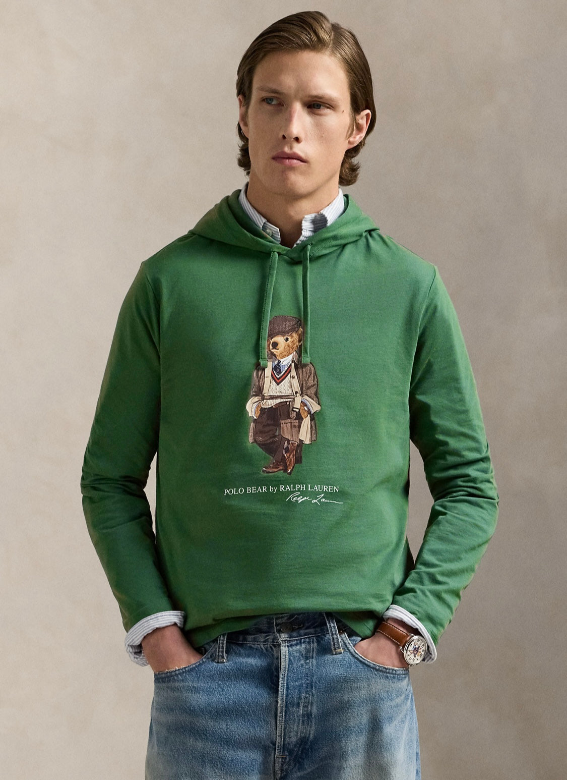Erkek sweatshirt kapüşonlu