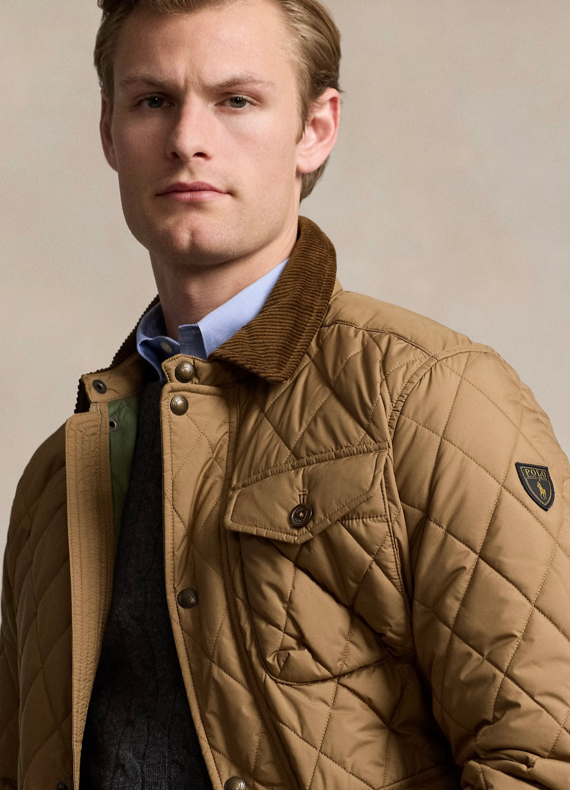 Ralph Lauren kapitone mont