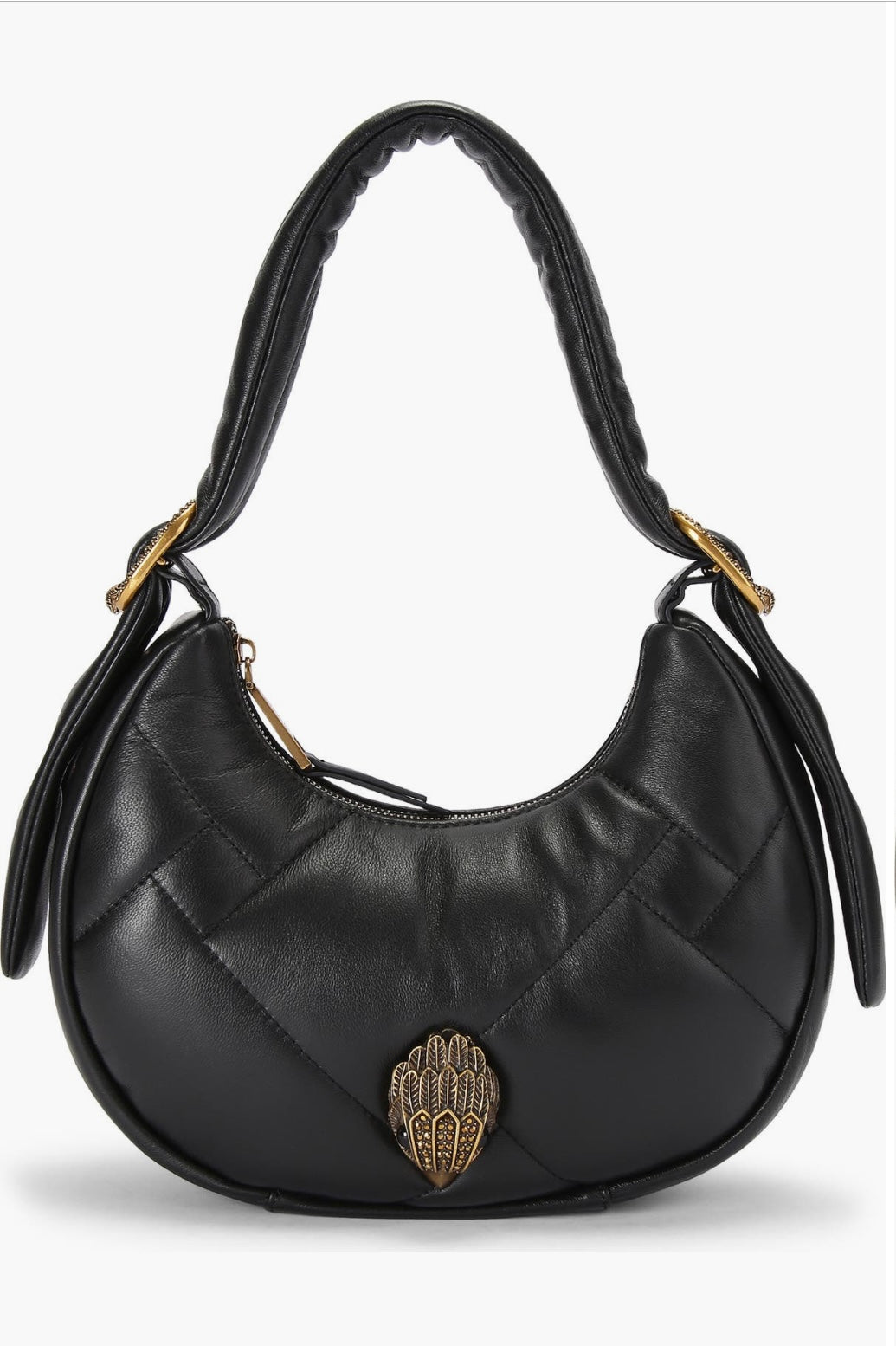 Kensington Puff quilted/siyah