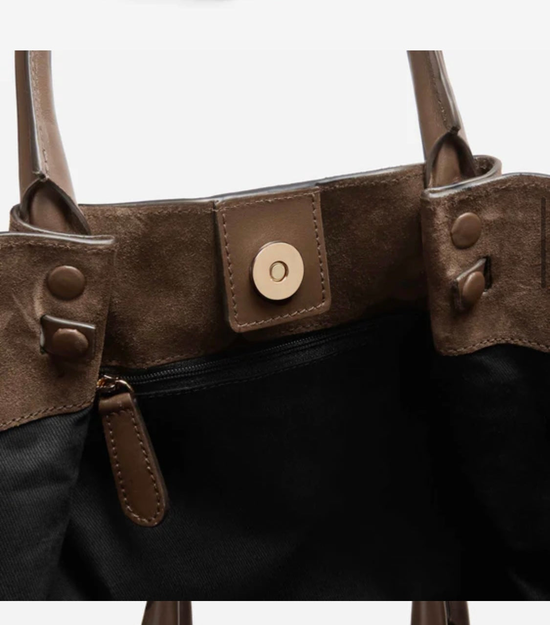 The Midi New York Mocha Suede & Mocha Smooth