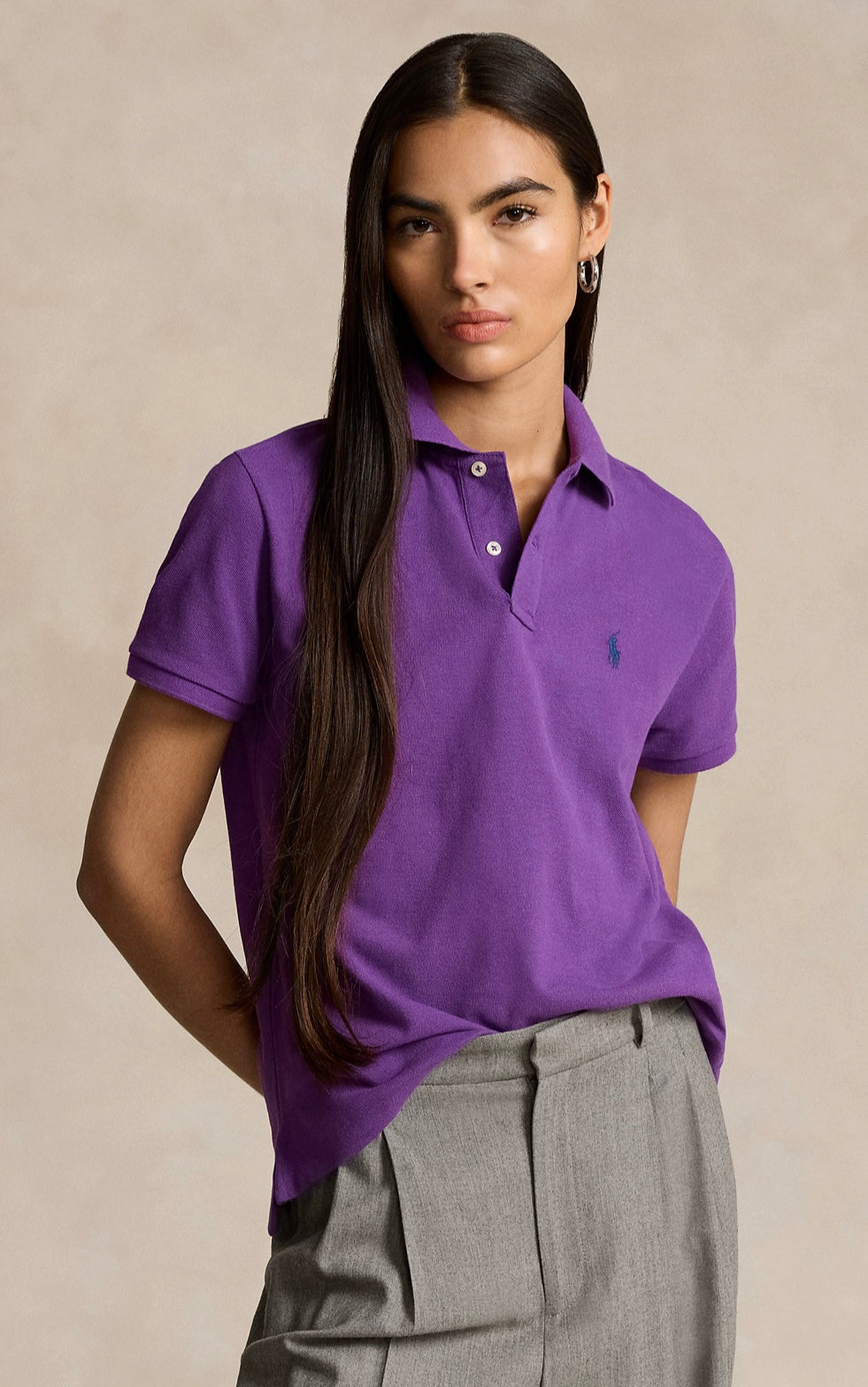 Polo yaka bayan tshirt