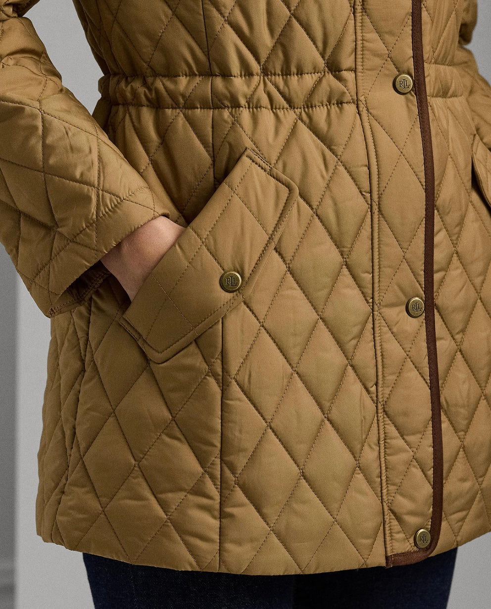 Women's Hooded Quilted Coat