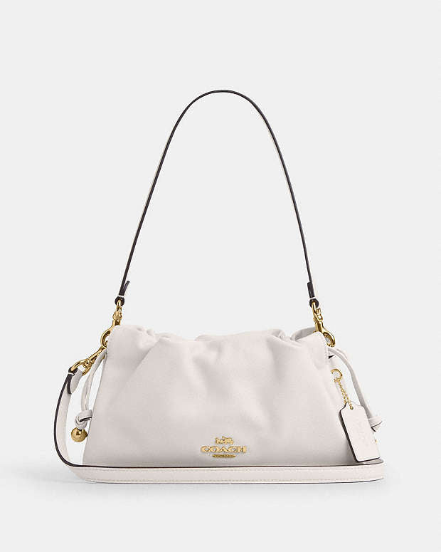 Faye Shoulder Bag With Ruching Renkler➡️