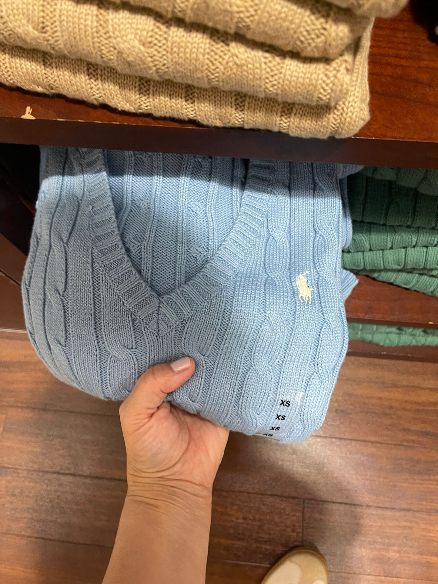 Ralph Lauren Bayan V Yaka Koton Kazak