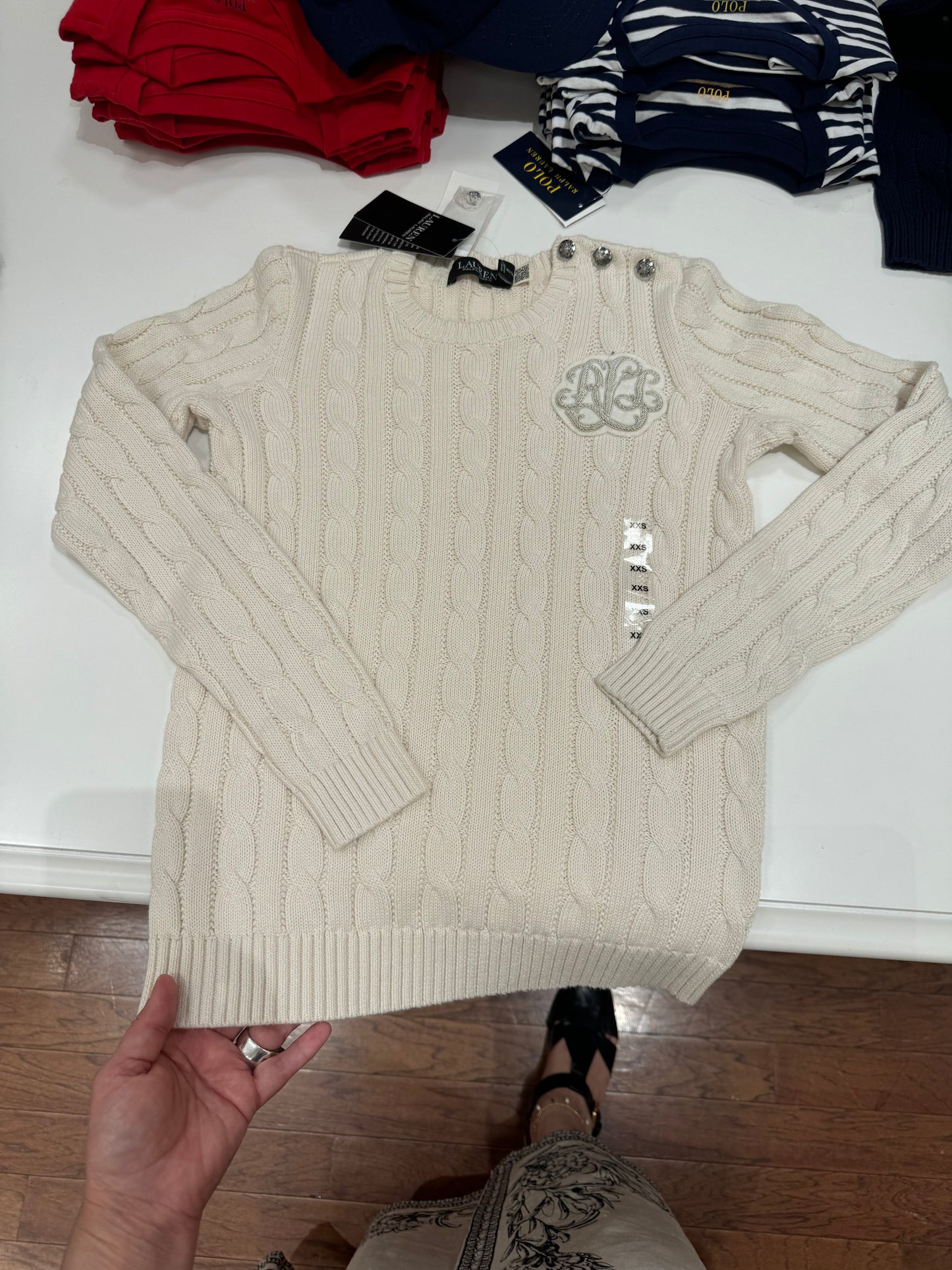 Ralph Lauren koton kazak
